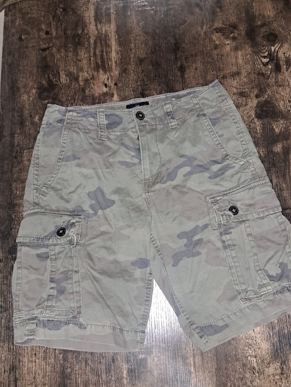 American Eagle Outfitters Men's Camo Cargo Shorts